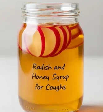 Radish and Honey Syrup for Cough