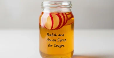 Radish and Honey Syrup for Cough