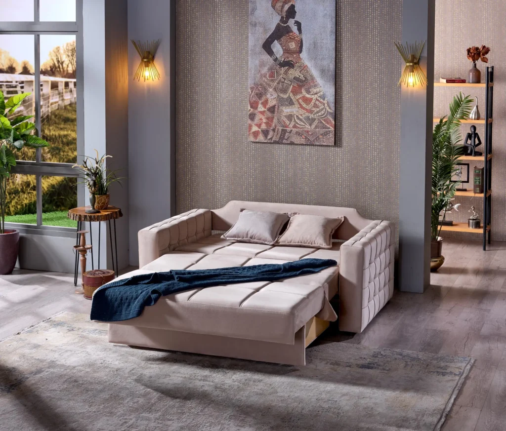 Sofa bed with 2 seats Molina