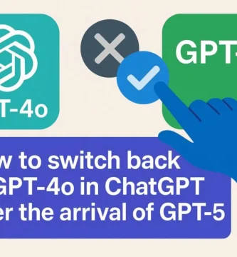 How to reactivate GPT-4o in ChatGPT after the arrival of GPT-5
