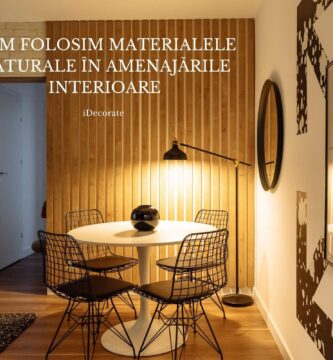 How do we use natural materials in interior design